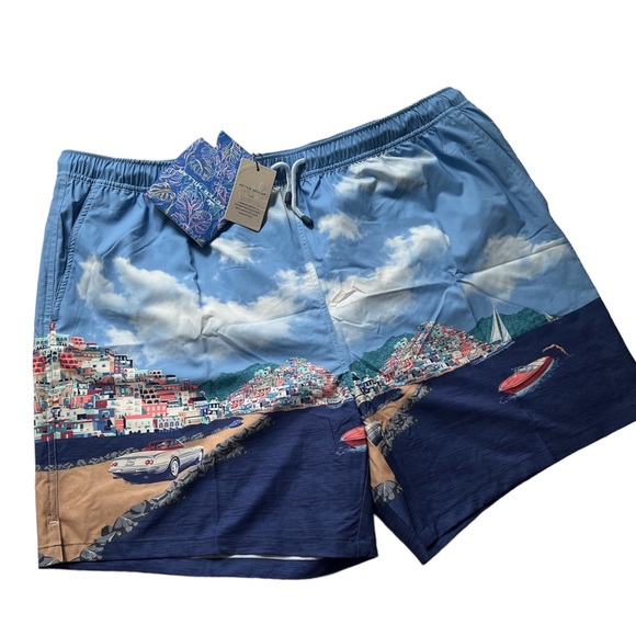 Peter Millar Other - Peter Millar Seaside Men's Road to Riviera Swim Trunk Size XXL